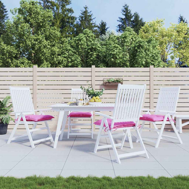 stolehynder 4 stk. 50x50x7 cm oxfordstof pink