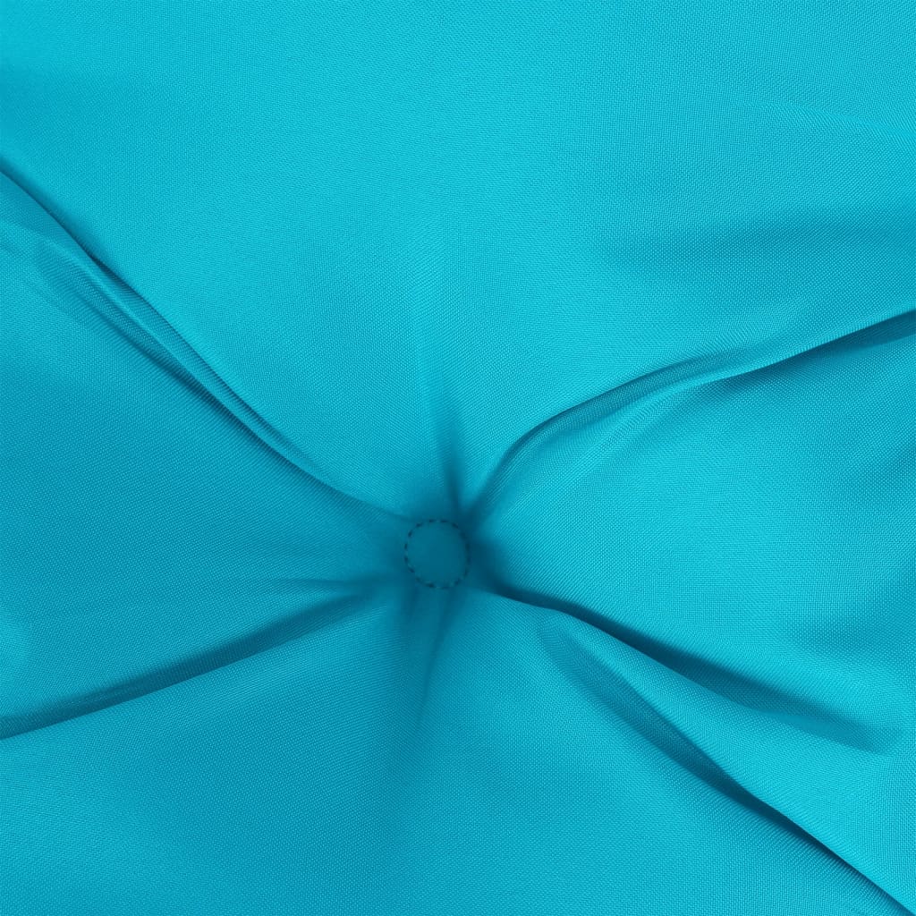 stolehynder 2 stk. 50x50x7 cm oxfordstof turkis