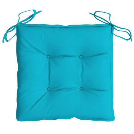 stolehynder 4 stk. 50x50x7 cm oxfordstof turkis
