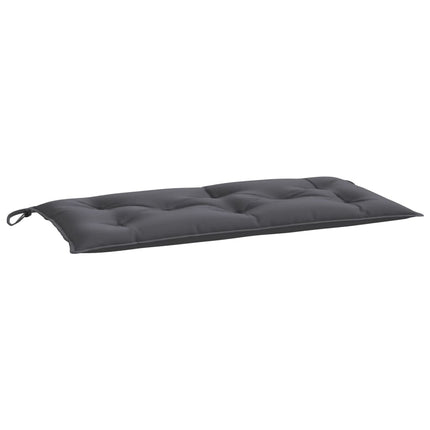 hynde til havebænk 100x50x7 cm oxfordstof antracitgrå