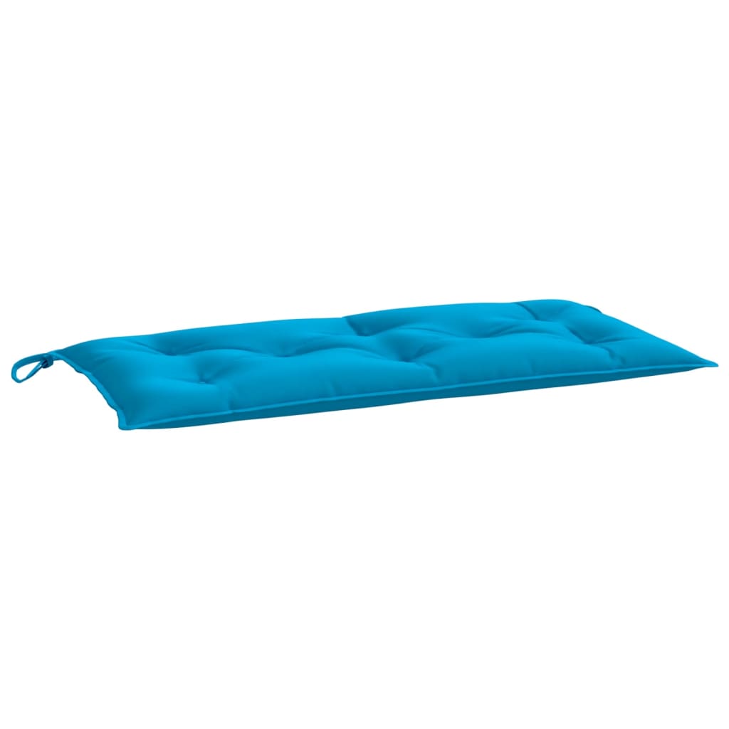 hynde til havebænk 100x50x7 cm oxfordstof lyseblå