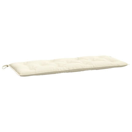 hynde til havebænk 120x50x7 cm oxfordstof cremefarvet
