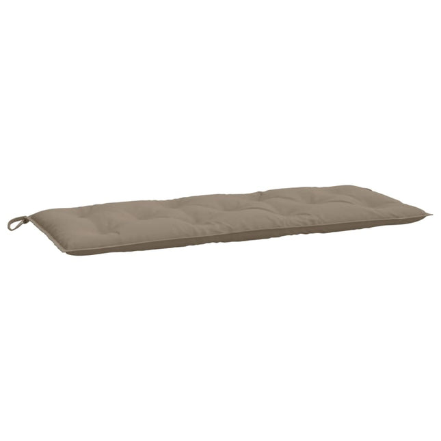 hynde til havebænk 120x50x7 cm oxfordstof gråbrun