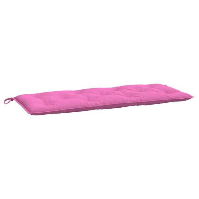 hynde til havebænk 120x50x7 cm stof pink
