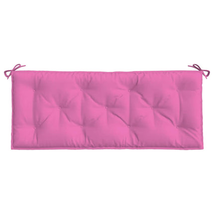 hynde til havebænk 120x50x7 cm stof pink