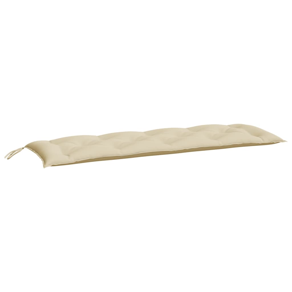 hynde til havebænk 150x50x7 cm oxfordstof beige