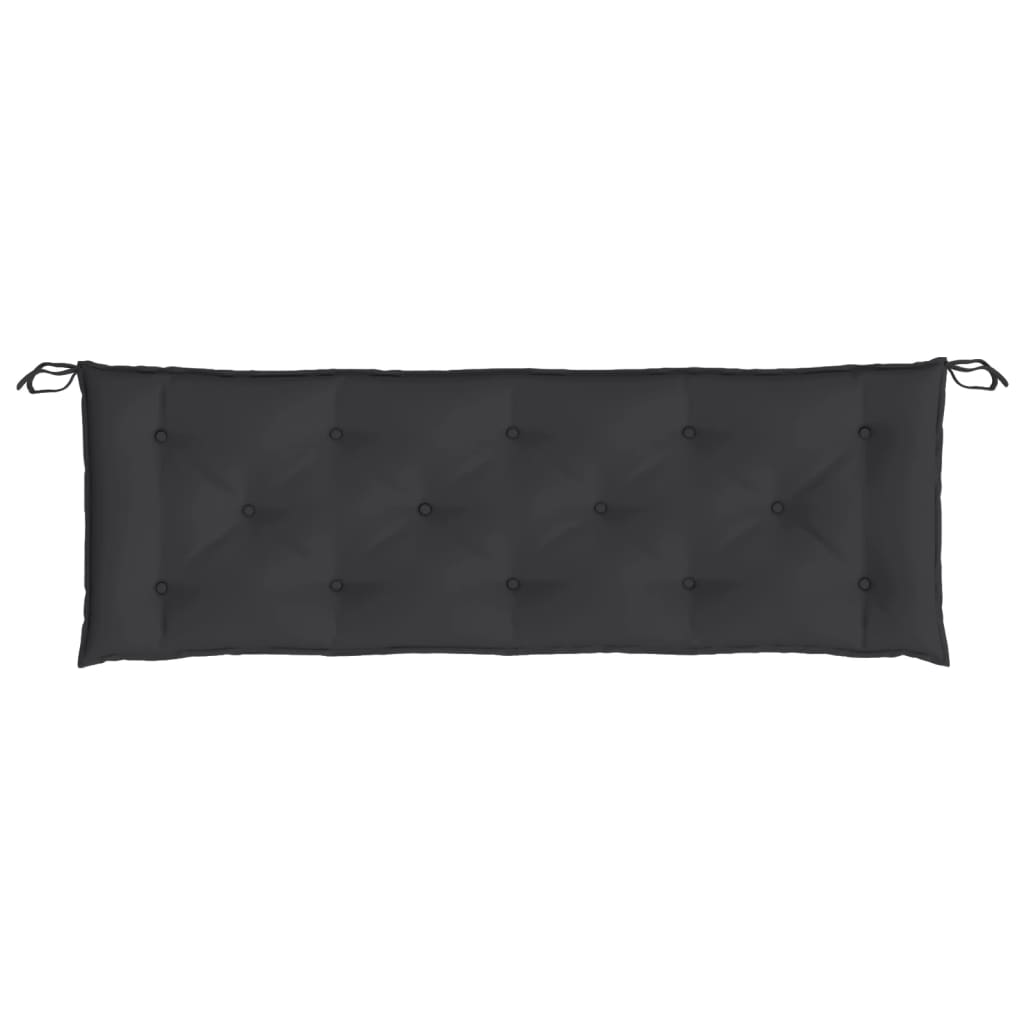 hynde til havebænk 150x50x7 cm oxfordstof sort