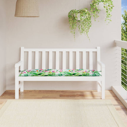 hynde til havebænk 150x50x7 cm oxfordstof flerfarvet