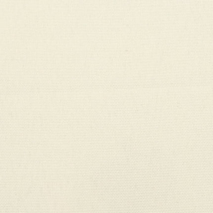 hynde til havebænk 200x50x7 cm stof cremefarvet