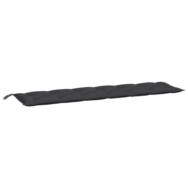 hynde til havebænk 200x50x7 cm oxfordstof sort