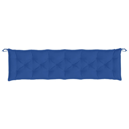 hynde til havebænk 200x50x7 cm oxfordstof kongeblå
