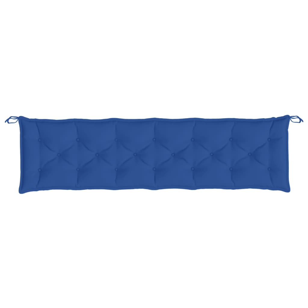 hynde til havebænk 200x50x7 cm oxfordstof kongeblå