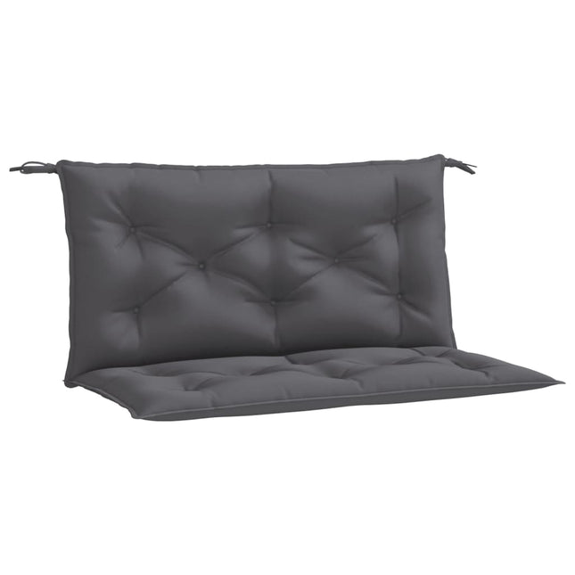 hynder til havebænk 2 stk. 100x50x7 cm oxfordstof antracitgrå