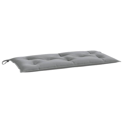 hynder til havebænk 2 stk. 100x50x7 cm oxfordstof grå