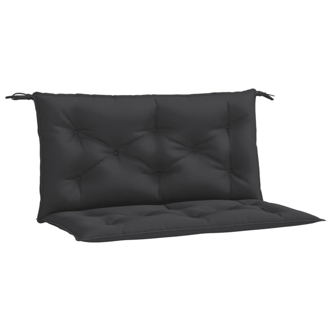 hynder til havebænk 2 stk. 100x50x7 cm oxfordstof sort