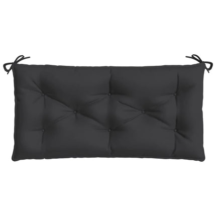 hynder til havebænk 2 stk. 100x50x7 cm oxfordstof sort