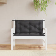 hynder til havebænk 2 stk. 100x50x7 cm oxfordstof sort