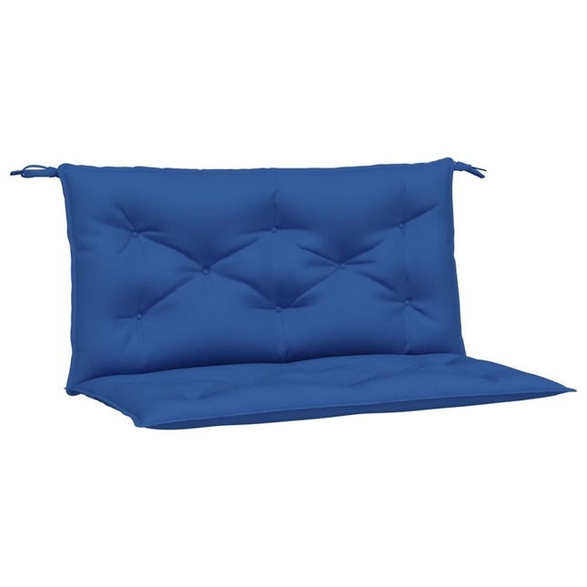 hynder til havebænk 2 stk. 100x50x7 cm oxfordstof kongeblå