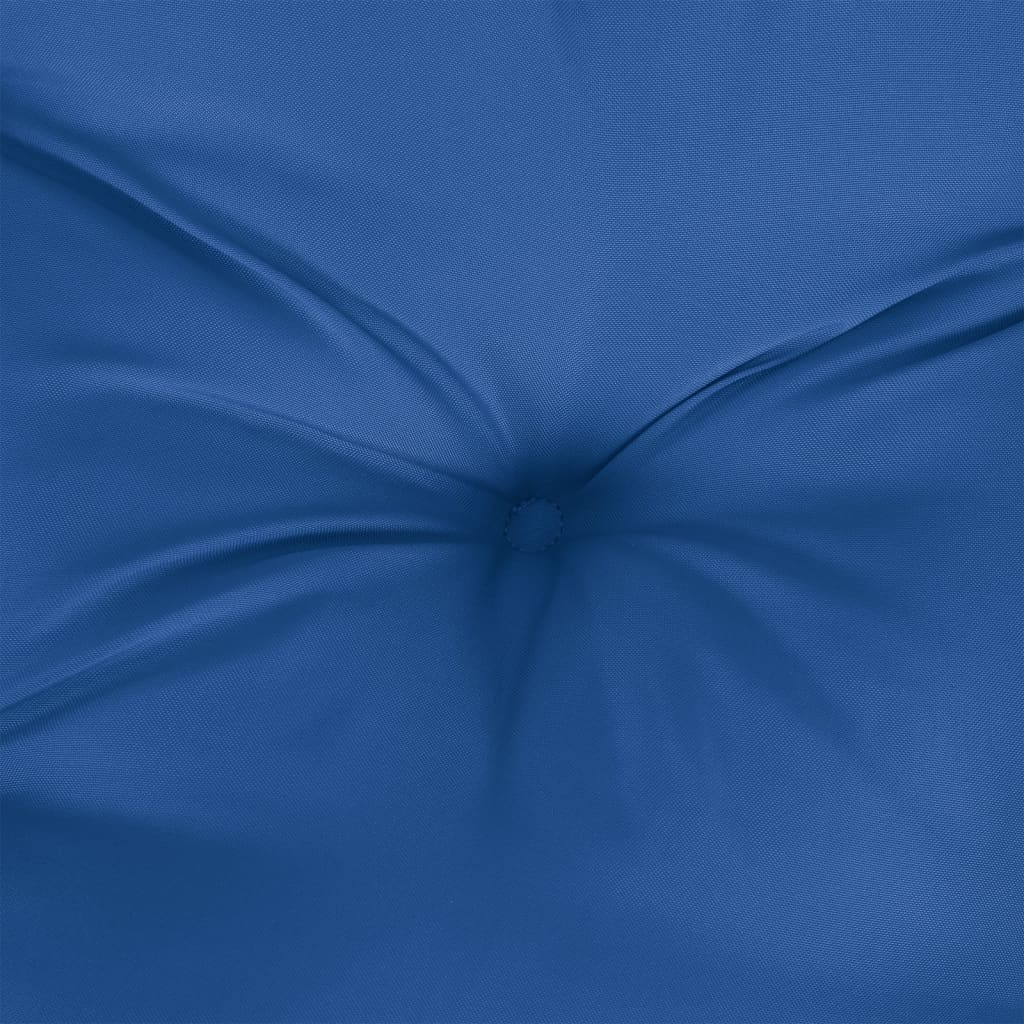 hynder til havebænk 2 stk. 100x50x7 cm oxfordstof kongeblå