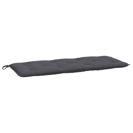hynder til havebænk 2 stk. 120x50x7 cm oxfordstof antracitgrå