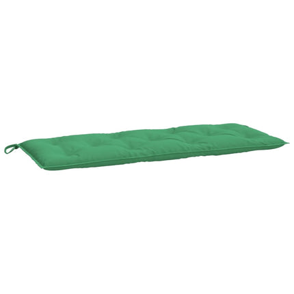 hynder til havebænk 2 stk. 120x50x7 cm oxfordstof grøn