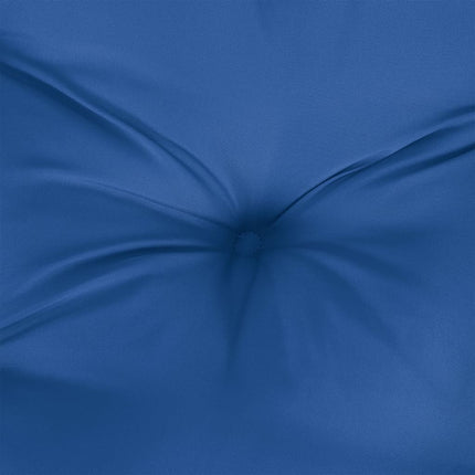 hynder til havebænk 2 stk. 150x50x7 cm oxfordstof blå