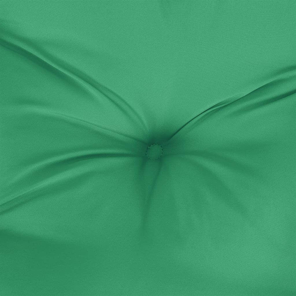 hynder til havebænk 2 stk. 200x50x7 cm oxfordstof grøn