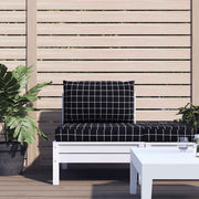 pallehynder 2 stk. oxfordstof ternet sort