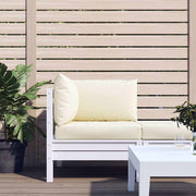 pallehynder 3 stk. oxfordstof cremehvid