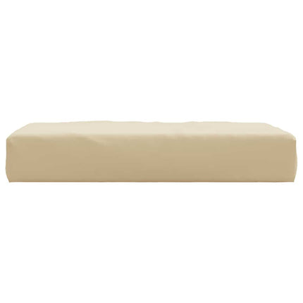 pallehynde 60x60x8 cm oxfordstof beige