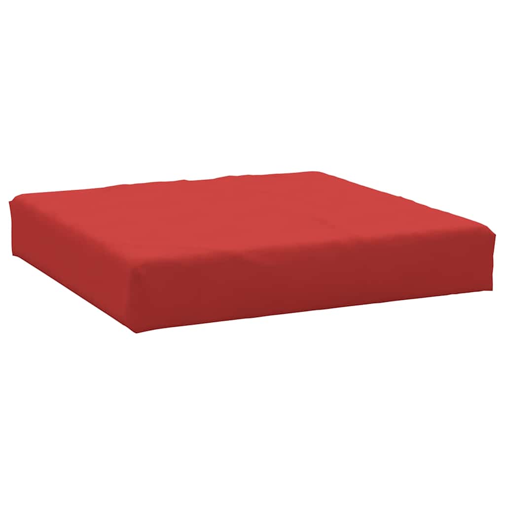 pallehynde 60x60x9,5 cm oxfordstof rød