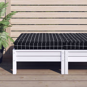 pallehynde 60x60x8 cm oxfordstof ternet sort