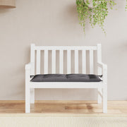 hynde til havebænk 110x50x7 cm oxfordstof antracitgrå