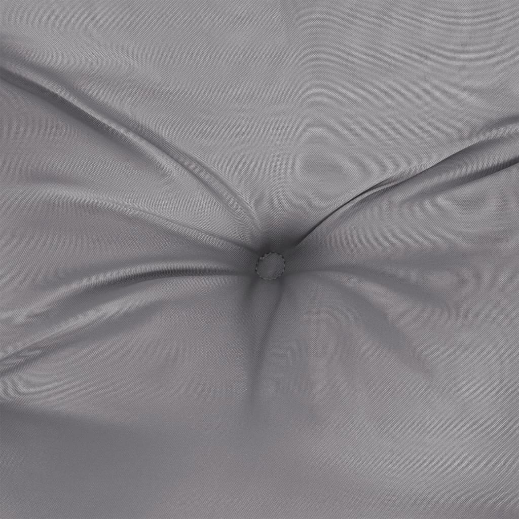 hynde til havebænk 110x50x7 cm oxfordstof grå