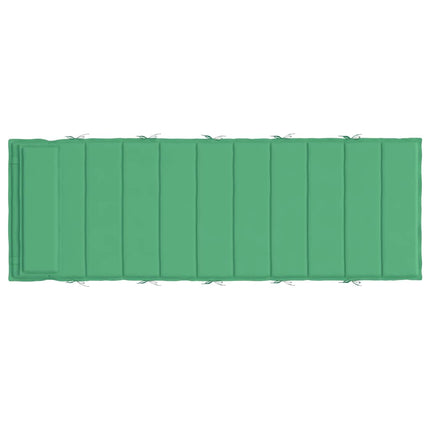 hynde til liggestol 180x60x4 cm oxfordstof grøn