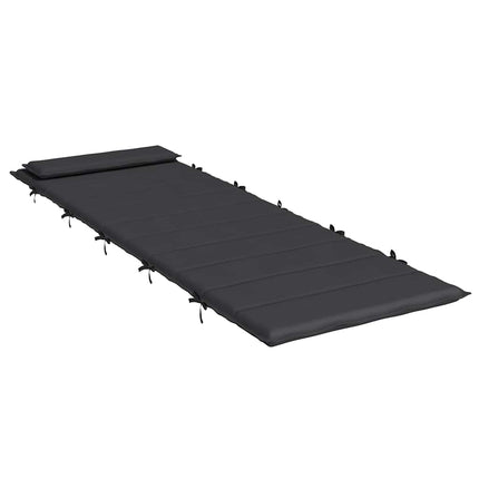hynde til liggestol 180x60x4 cm oxfordstof sort
