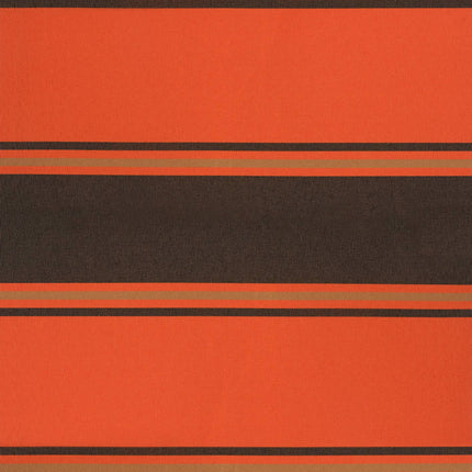 foldemarkise 3x2,5 m automatisk betjening orange og brun