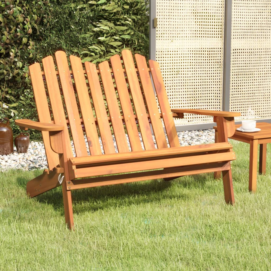 Adirondack-havebnk 126 cm massivt akacietr