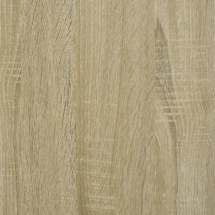 sideborde 2 stk. 40x42x50 cm konstrueret træ sonoma-eg