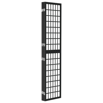 4-panels rumdeler 160x170 cm foldbar japansk stil sort