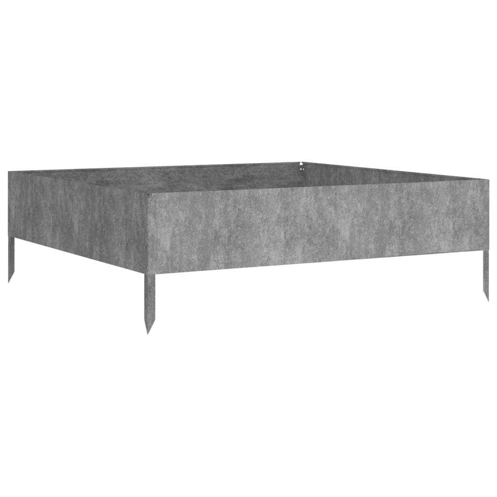 højbed 100x100x33,5 cm cortenstål