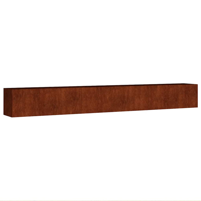 højbed 360x40x40 cm cortenstål