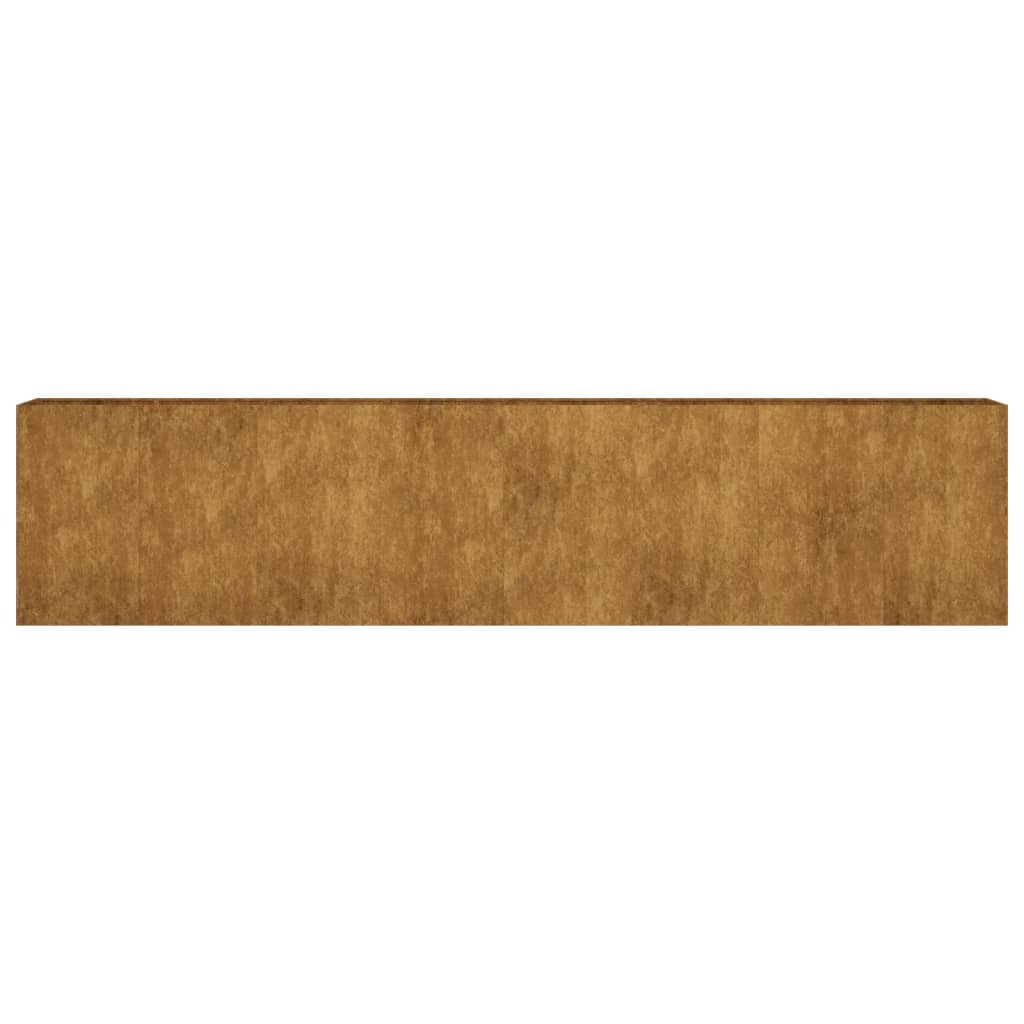 højbed 360x40x80 cm cortenstål