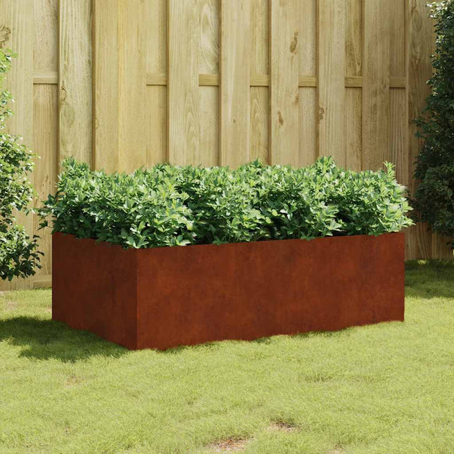 højbed 120x80x40 cm cortenstål