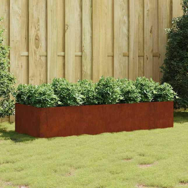 højbed 200x80x40 cm cortenstål