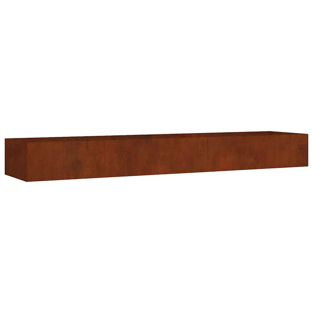 højbed 360x80x40 cm cortenstål