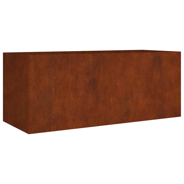højbed 200x80x80 cm cortenstål