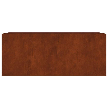 højbed 200x80x80 cm cortenstål