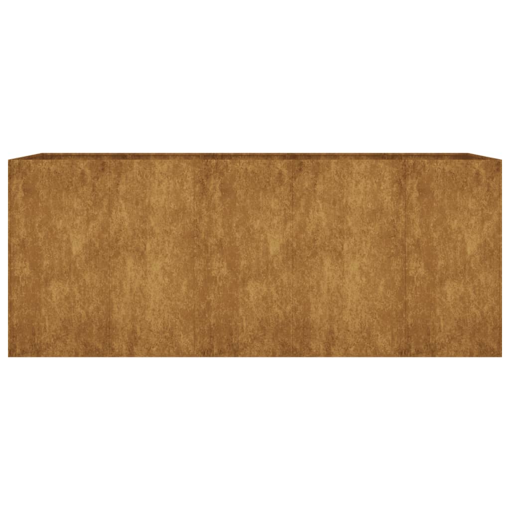 højbed 200x80x80 cm cortenstål