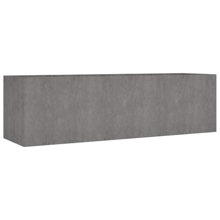 højbed 280x80x80 cm cortenstål